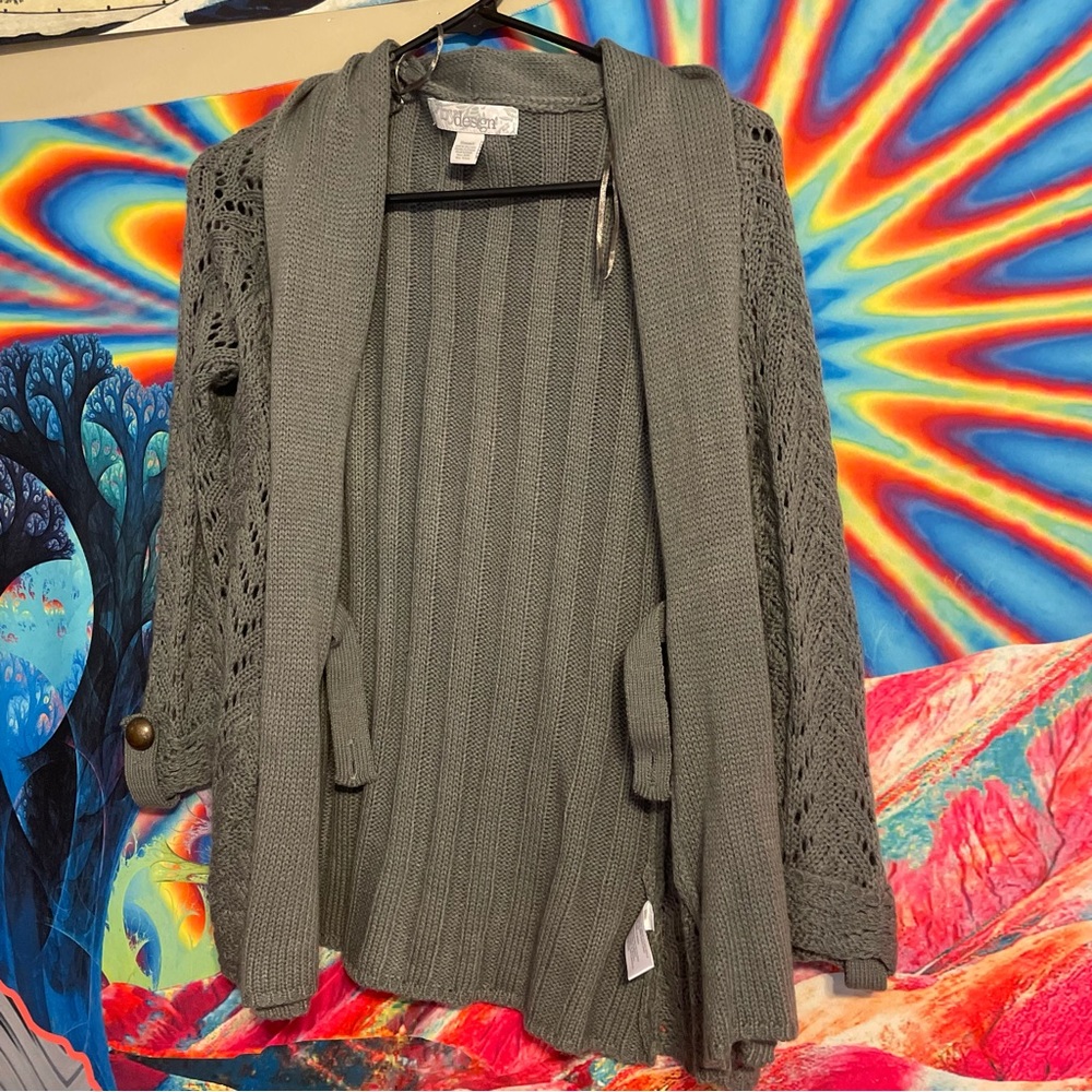 by design Grey Knit Cardigan